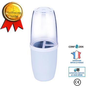 Voyage Brosse À Dents Boîte De Rangement Portable Brosse À Dents Tasse Dentifrice Voyage Voyage Salle De Bains Bain De Bouche